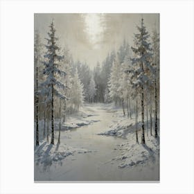 Winter Landscape 3 Canvas Print