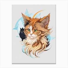 Coon Cat Canvas Print