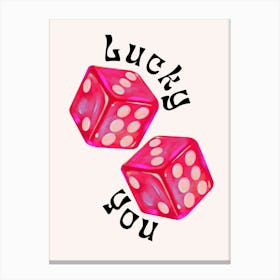 Lucky You 15 Canvas Print