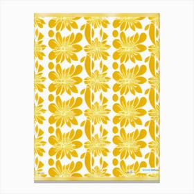 Yellow Flowers Canvas Print