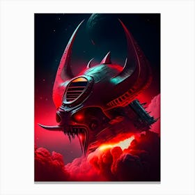 Spaceship #2 Devil Canvas Print