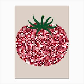 Tomato Mosaic Canvas Print