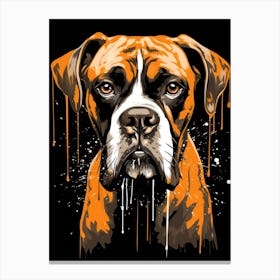 Boxer Dog 2 Canvas Print