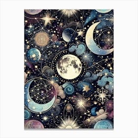 Lunar Magic Canvas Print