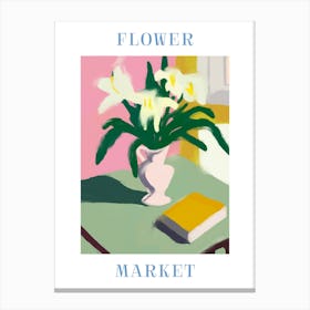 Flower Market 34 Canvas Print