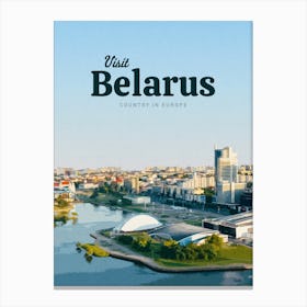 Belarus Country In Europe Canvas Print
