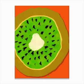 Kiwi Fruit - Artwork Canvas Print