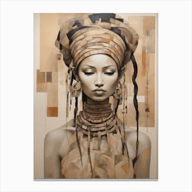 Tribal Woman Canvas Print