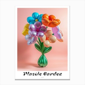 Dreamy Inflatable Flowers Poster Statice 1 Canvas Print