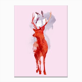 Useless Deer Canvas Print