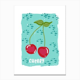 Cherry time🍒 Canvas Print