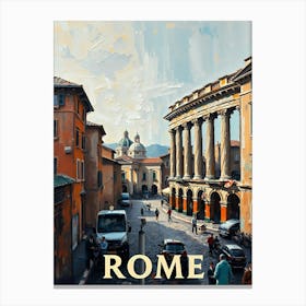 Rome city Canvas Print