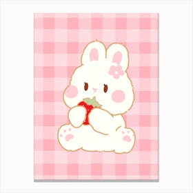 Kawaii Bunny Canvas Print