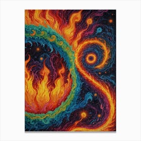 Psychedelic Painting Canvas Print