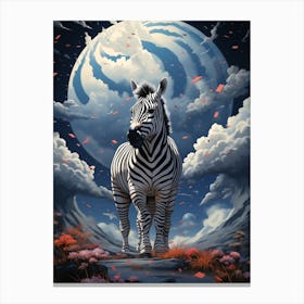 Zebra Canvas Print