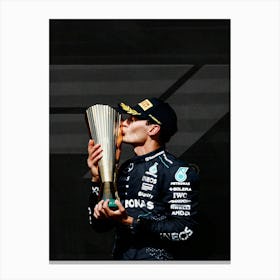 George Russell, Mercedes Amg F1 Team Canvas Print