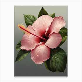 Hibiscus Flower 1 Canvas Print