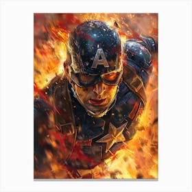 Captain America 51 Canvas Print