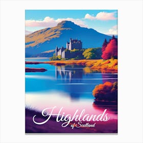 Scottish Highlands Canvas Print