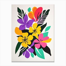 Hawaiian Flowers Canvas Print