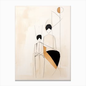 Mother And Child Canvas Print