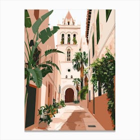 Street In Spain 4 Canvas Print