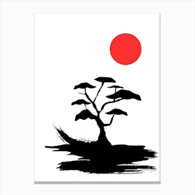 Bonsai Tree Canvas Print