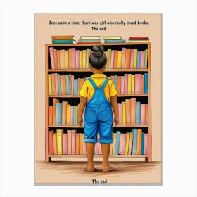 End Of Books Canvas Print