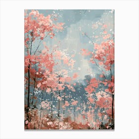 Sakura Trees Canvas Print