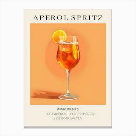 Aperitif Canvas Print