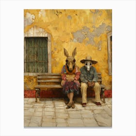 Mexico Bench 1 Fy V Canvas Print