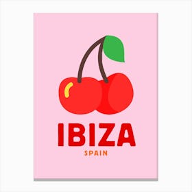 Ibiza Spain Print Canvas Print