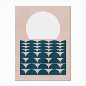 Geometrical Seascape Canvas Print