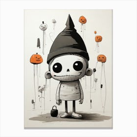 Jack Skellington Canvas Print