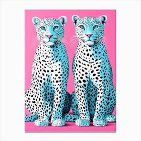 Leopards Canvas Print