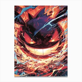 Voltorb Pokemon Anime Manga Japan Poster Canvas Print