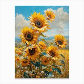 Sunflowers 1 Canvas Print