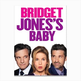 Bridget Jones's Baby, Wall Print, Movie, Poster, Print, Film, Movie Poster, Wall Art, Bridget Jones Canvas Print