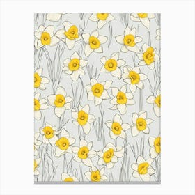 Daffodils 1 Canvas Print