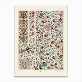 Persian Pattern, Albert Racine Canvas Print