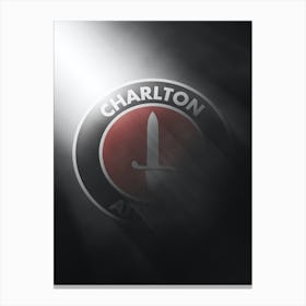 Charlton Athletic Football Poster Canvas Print