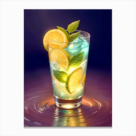 Iced Lemonade 1 Canvas Print