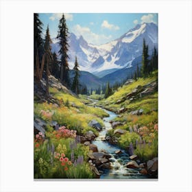 Mountain Stream 4 Canvas Print