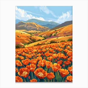 California Poppies 1 Canvas Print