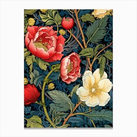 Floral Wallpaper 42 Canvas Print