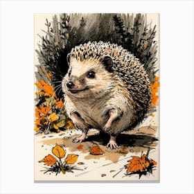 Hedgehog 3 Canvas Print
