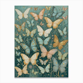 Butterfly Burst no3 Toile