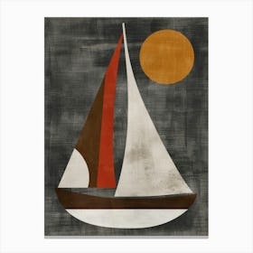 Sailboat 9 Canvas Print