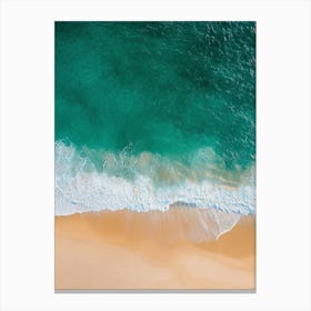 Aerial View Of A Beach 54 Canvas Print