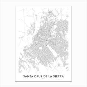 Santa Cruz De La Sierra Canvas Print